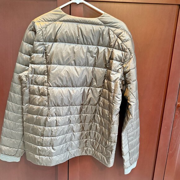 Lululemon Down Filled Sweatshirt Side 1/4 Zip Women's/unisex size L - Picture 3 of 7